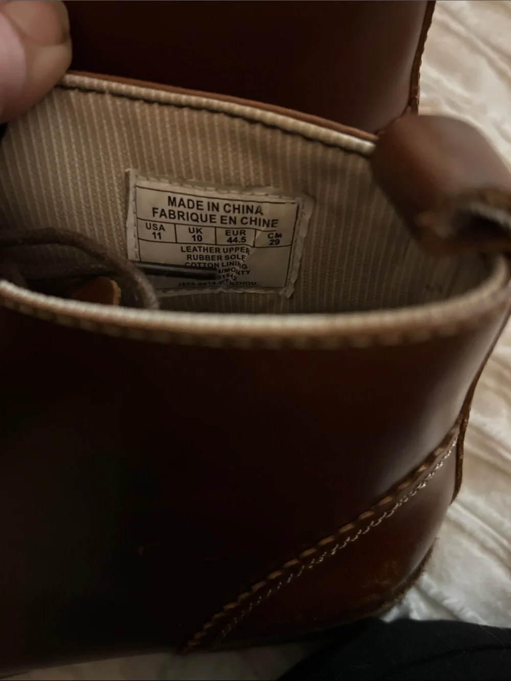 Original Penguin Men's Brown Leather Chukka Boots